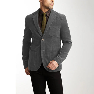 Mikkel | Stilfuld fløjlsblazer