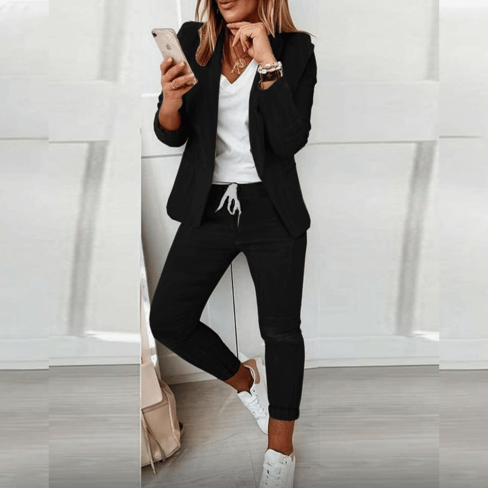 Karina | Stilfuld Blazer med Afslappet Pasform