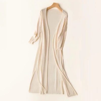 Josefine™ | Lang Åben-Front Cardigan