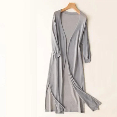 Josefine™ | Lang Åben-Front Cardigan