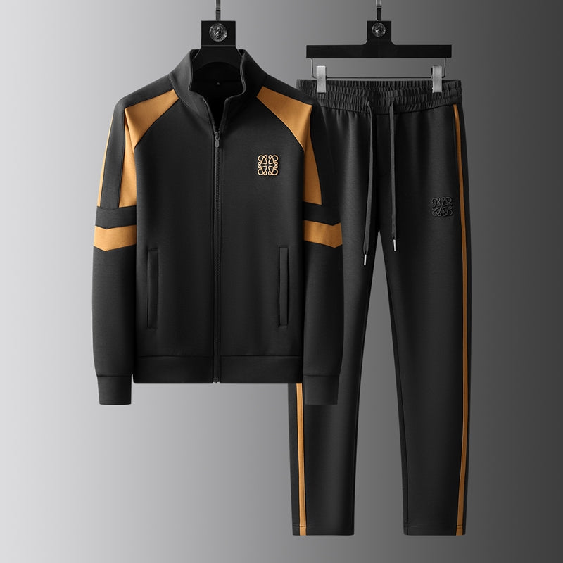 Tobias | Stilfuldt Zip-Up Træningssæt