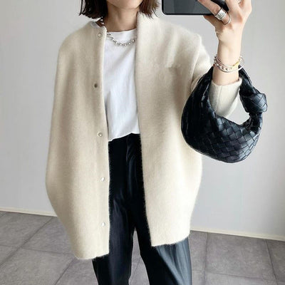 Julia™ | Blød Knaplukket Cardigan