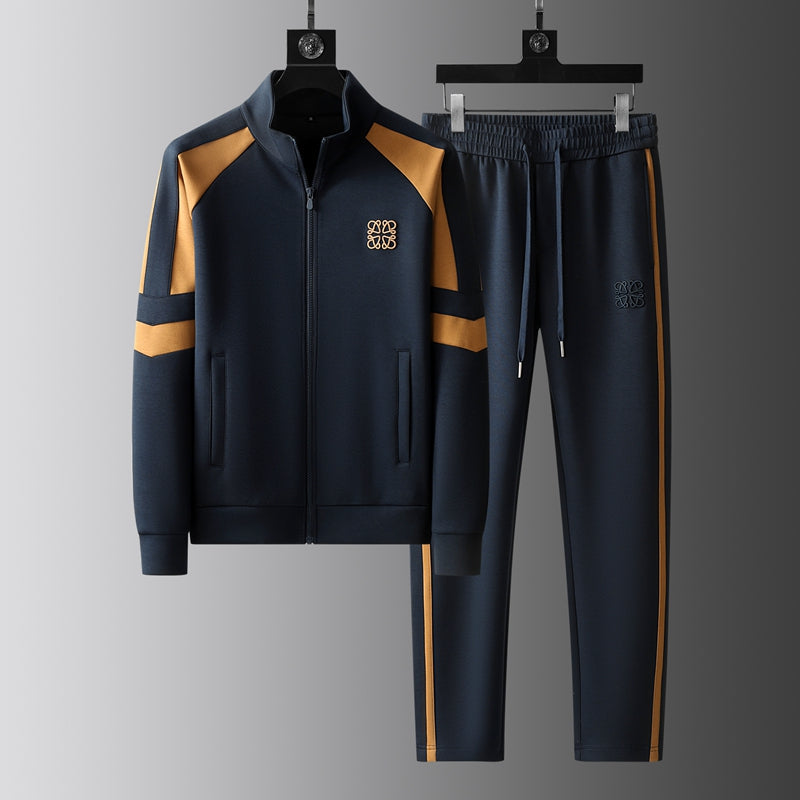 Tobias | Stilfuldt Zip-Up Træningssæt