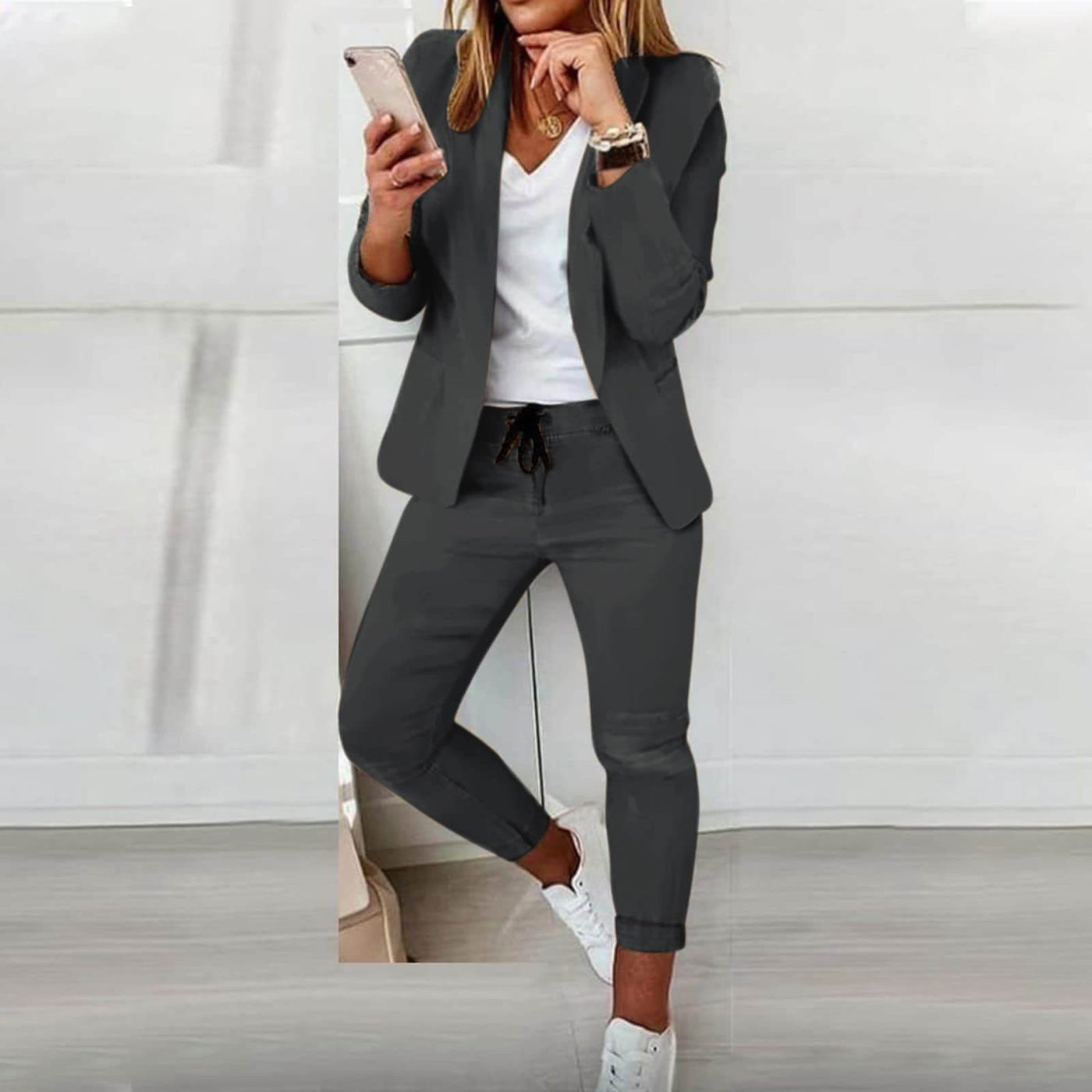 Karina | Stilfuld Blazer med Afslappet Pasform