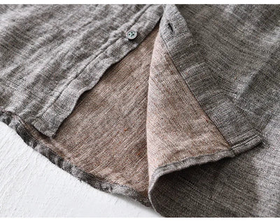 Bastian | Stilfuld Knap-ned Casual Skjorte