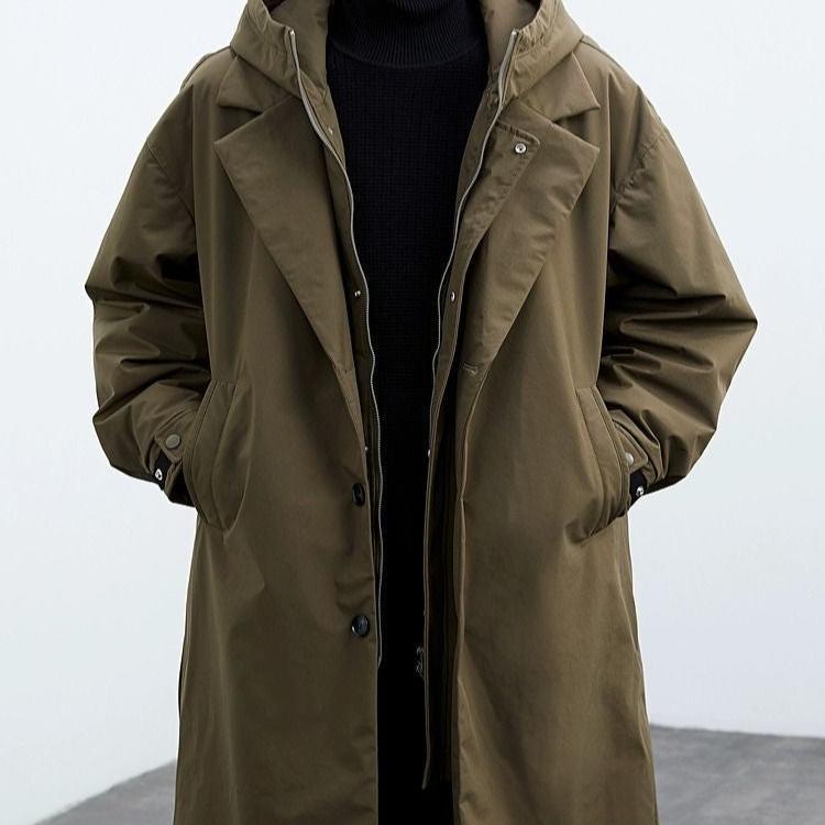 Bent | Stilfuld Hættetrøje Trench Coat