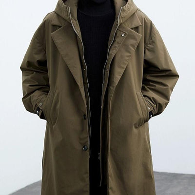Bent | Stilfuld Hættetrøje Trench Coat