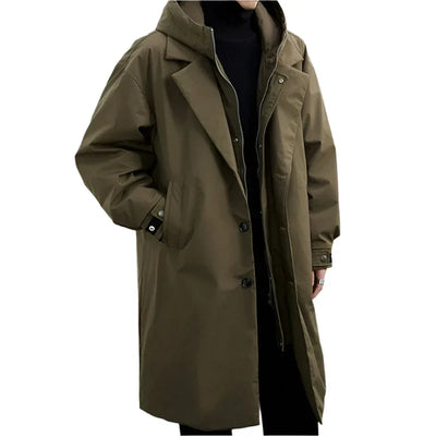 Bent | Stilfuld Hættetrøje Trench Coat