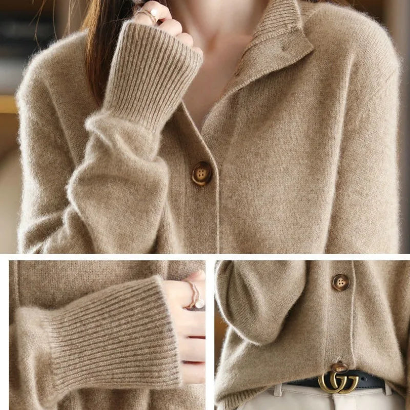 Elise | Stilfuld Cardigan med Knapper
