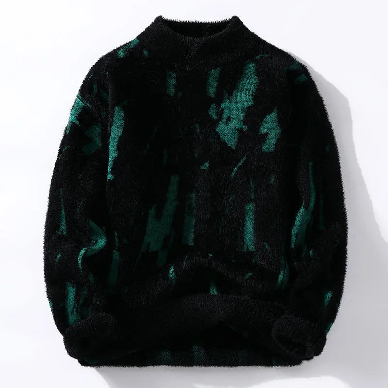 Jorun | Stilfuld Abstract Print Sweater