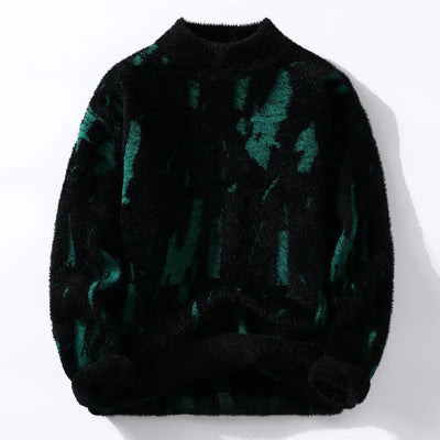 Jorun | Stilfuld Abstract Print Sweater