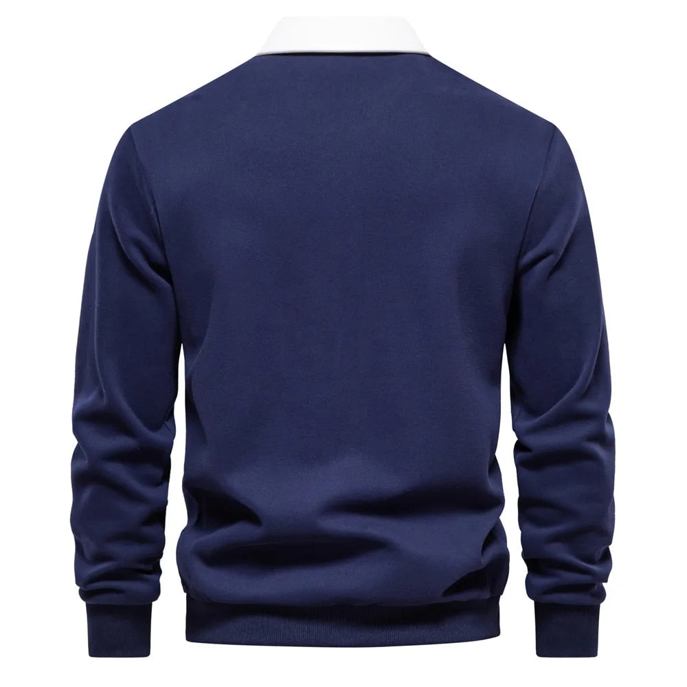 Oliver | Premium Polo Sweatshirt