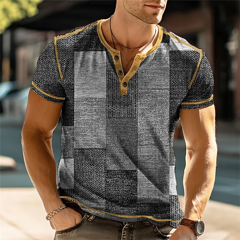 Benjamin | Farveblok Patchwork Skjorte