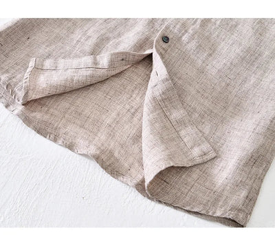 Bastian | Stilfuld Knap-ned Casual Skjorte