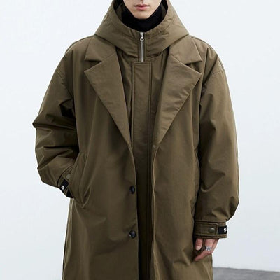 Bent | Stilfuld Hættetrøje Trench Coat