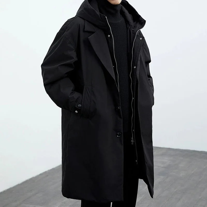 Bent | Stilfuld Hættetrøje Trench Coat