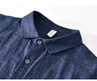 Bastian | Stilfuld Knap-ned Casual Skjorte