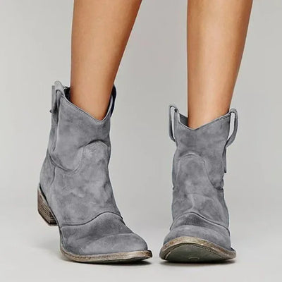 Zoe | Vintage Western Ankelstøvler