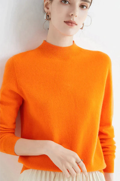 Ida™ | Hyggelig Højhalset Sweater