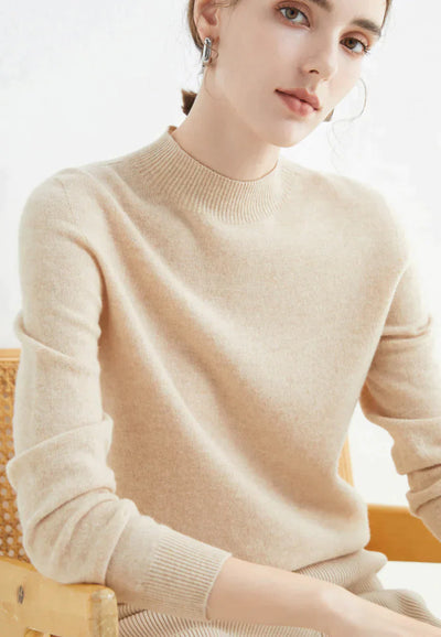 Ida™ | Hyggelig Højhalset Sweater