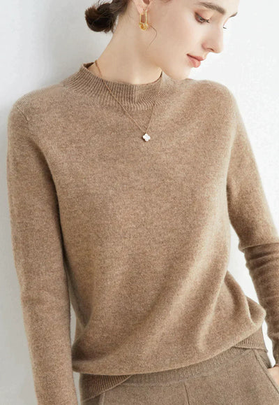 Ida™ | Hyggelig Højhalset Sweater
