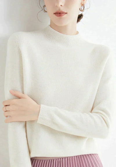 Ida™ | Hyggelig Højhalset Sweater