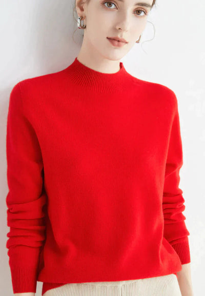 Ida™ | Hyggelig Højhalset Sweater