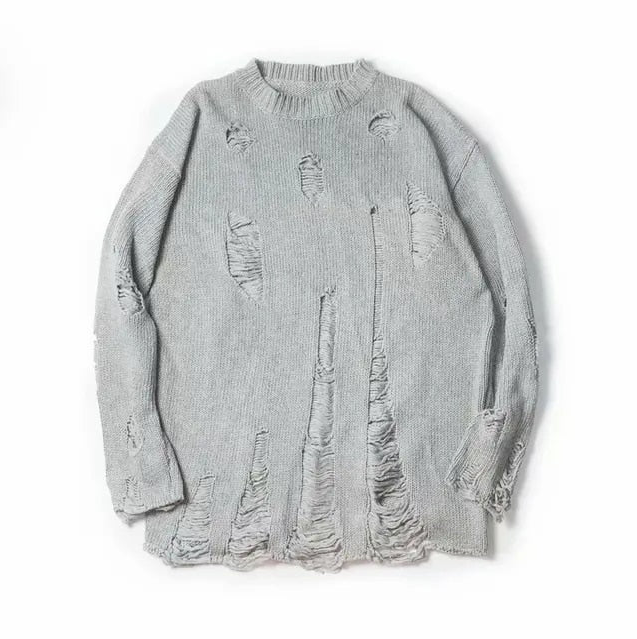 Jacob | Ripped Strik Sweater
