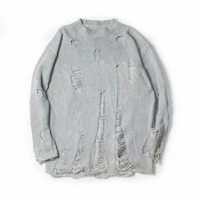 Jacob | Ripped Strik Sweater