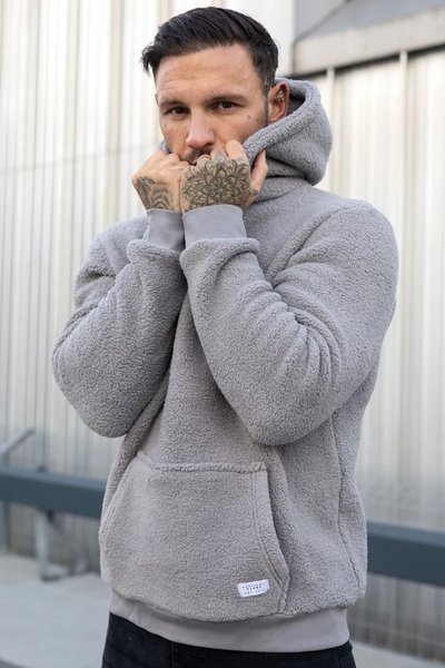 Jesper | Fleece hættetrøje med lynlås