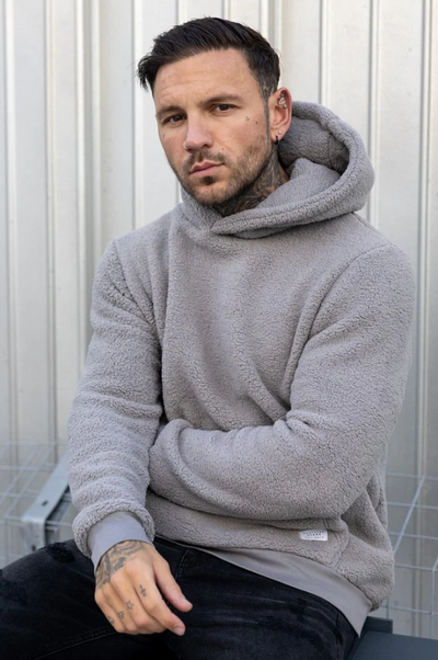 Jesper | Fleece hættetrøje med lynlås