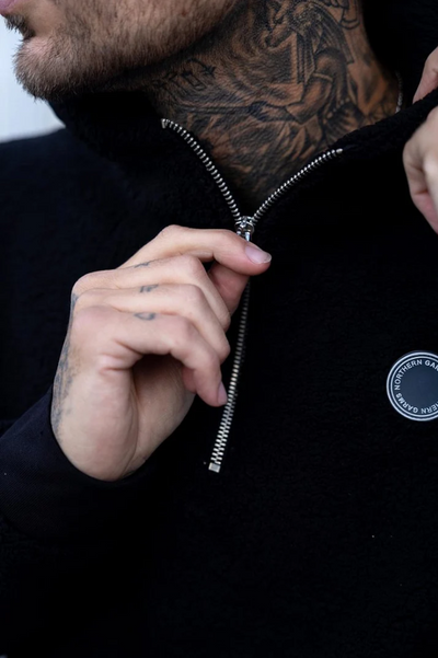 Jesper | Fleece hættetrøje med lynlås