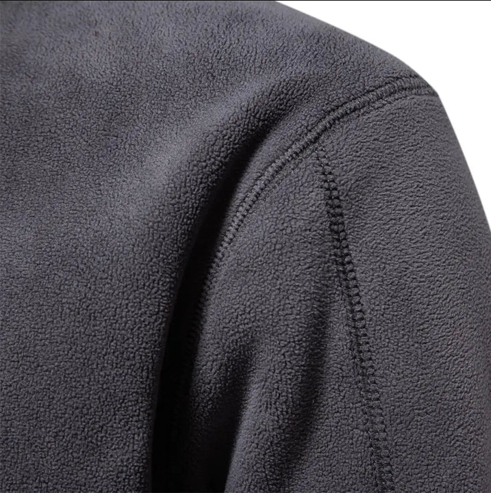 Leif | Blød Half-Zip Striktrøje