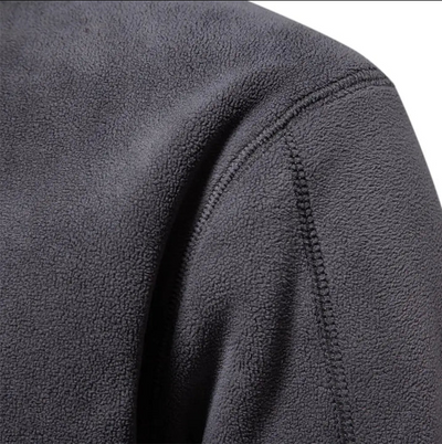 Leif | Blød Half-Zip Striktrøje