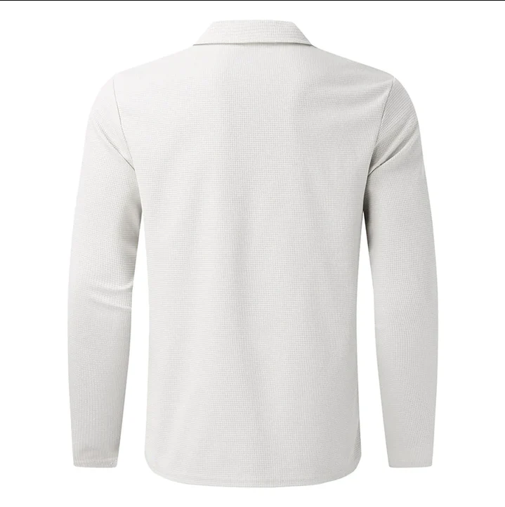 Holger | Klassisk Zip-Up Skjorte