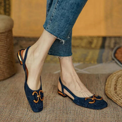 Estelle | Chic Slingback Flade Sko