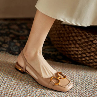 Estelle | Chic Slingback Flade Sko