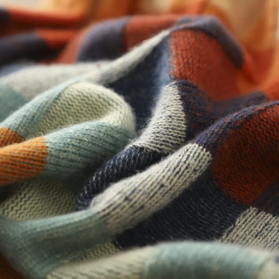 Signe | Stilfuld Løs-Fit Ternet Sweater