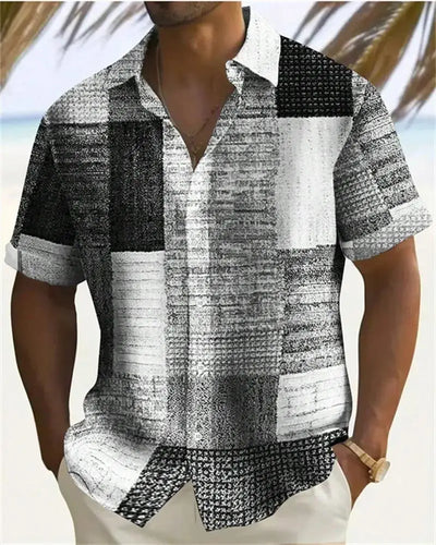 Simon | Vintage Patchwork Skjorte