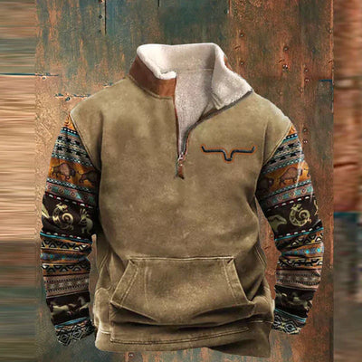 Harald | Stilfuld Zip-Front Sweatshirt