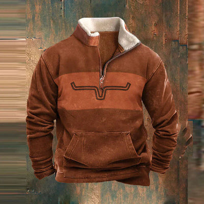 Harald | Stilfuld Zip-Front Sweatshirt