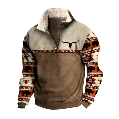 Harald | Stilfuld Zip-Front Sweatshirt