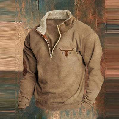 Harald | Stilfuld Zip-Front Sweatshirt