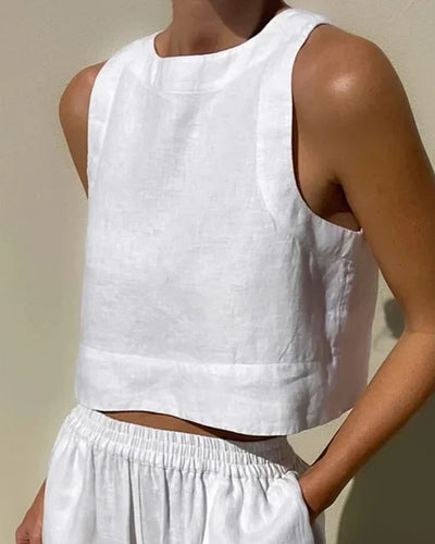 Stine | Crop Top & Bukse Sæt