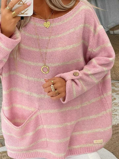 Leonie™ – Elegant stribet sweater