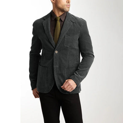Mikkel | Stilfuld fløjlsblazer