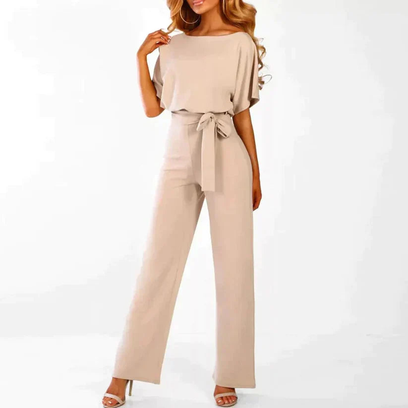 Birthe | Stilfuld Jumpsuit med brede ben