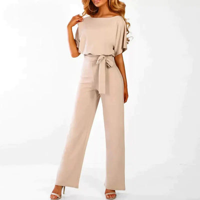 Birthe | Stilfuld Jumpsuit med brede ben