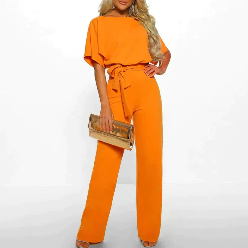 Birthe | Stilfuld Jumpsuit med brede ben