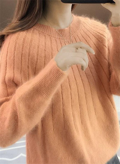 Karina™ | Hyggelig Ribstrikket Sweater